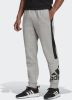 Adidas essentials colorblock joggingbroek grijs/zwart heren online kopen