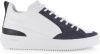 Blackstone Xg90 Witte houtskoolkunst Mid sneaker , Wit, Heren online kopen