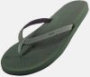 Indosole Essential Flip Flop Slipper Dames Donkergroen online kopen