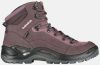 Lowa Renegade Mid GTX Wandelschoenen Dames Donkergrijs/Lichtroze online kopen