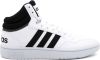Adidas hoops 3.0 mid sneakers wit/zwart heren online kopen