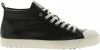 Blackstone Vg28 Black Mid Sneaker , Zwart, Heren online kopen