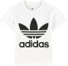 Adidas Trefoil voorschools T Shirts White 100% Katoen online kopen