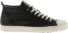 Blackstone Vg28 Black Mid Sneaker , Zwart, Heren online kopen