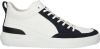 Blackstone Xg90 Witte houtskoolkunst Mid sneaker , Wit, Heren online kopen