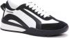 Dsquared2 Legend sneaker van kalfsleer met su&#xE8, de details online kopen