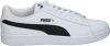 Puma smash v2 low sneakers wit/zwart heren online kopen