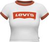 LEVI’S PLUS Crop T shirt, logo vooraan online kopen