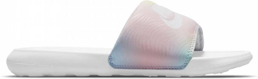 Nike Victori Slippers in pastelkleurige ombre print Paars online kopen