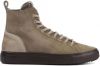 Blackstone Akna Yl55 Fossil Hoge sneakers , Bruin, Dames online kopen