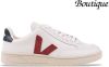 Veja men's shoes leather trainers sneakers v 12 online kopen