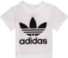 Adidas Trefoil voorschools T Shirts White 100% Katoen online kopen