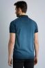 PME Legend Donkerblauwe Polo Short Sleeve Polo Light Pique Cold Dye online kopen