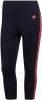 Adidas Trainingstights DESIGNED TO MOVE HIGH RISE 3 STREPEN SPORT 3/4 TIGHT online kopen