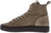 Blackstone Akna Yl55 Fossil Hoge sneakers , Bruin, Dames online kopen