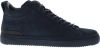 Blackstone Sg19 Navy Mid Top Sneaker , Blauw, Heren online kopen