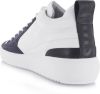 Blackstone Xg90 Witte houtskoolkunst Mid sneaker , Wit, Heren online kopen