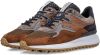 Floris van Bommel Heren leren heren sneakers 16339 combi online kopen