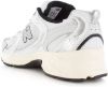 New Balance 530 Unisex Sneakers wit/zilver metallic online kopen