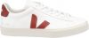 Veja dames campo sneakers wit rood cp052615a-rood online kopen