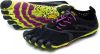 Vibram V Run Woman Black/Yellow/Purple Teen Schoenen online kopen