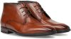 Floris van bommel De Slimmer 02.05 Dark Cognac H Wijdte Veter boots online kopen