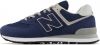 New Balance 574 sneaker met su&#xE8, de details online kopen