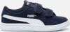 Puma Smash v2 SD V PS suède sneakers donkerblauw online kopen